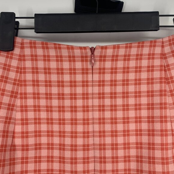 Urban Outfitters Skirt Pink Plaid Mini High Waist Y2K Preppy - Picture 11 of 13